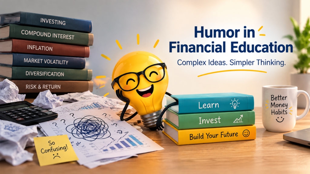 Humor in financial education making complex investing concepts easier to understand